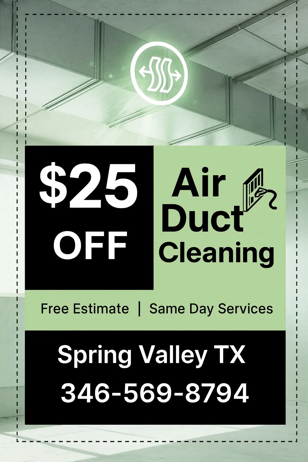 Air Duct Vent Cleaning Spring Valley TX Coupon